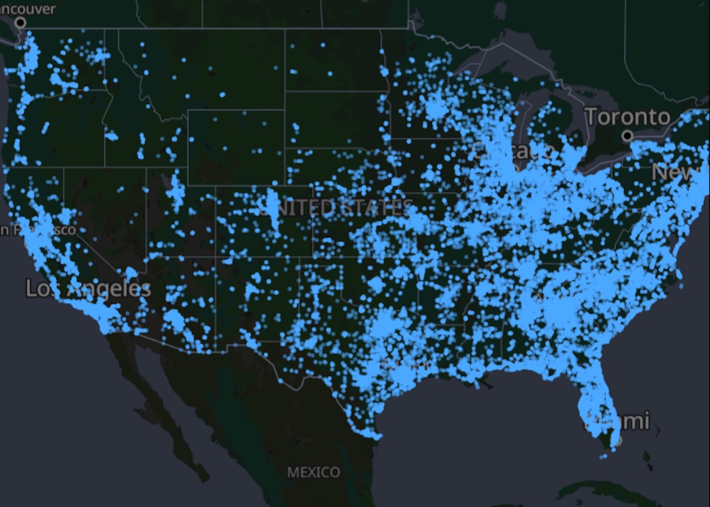 ALPR installations in USA in 2025